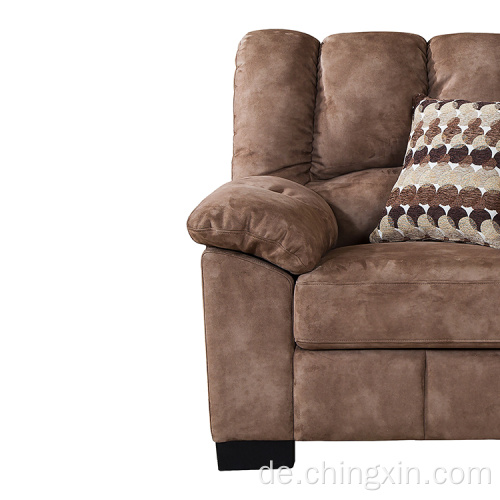 Schnitt-Stoff-Sofa-Sets Einsitzer-Wohnzimmer-Sofa-Möbel